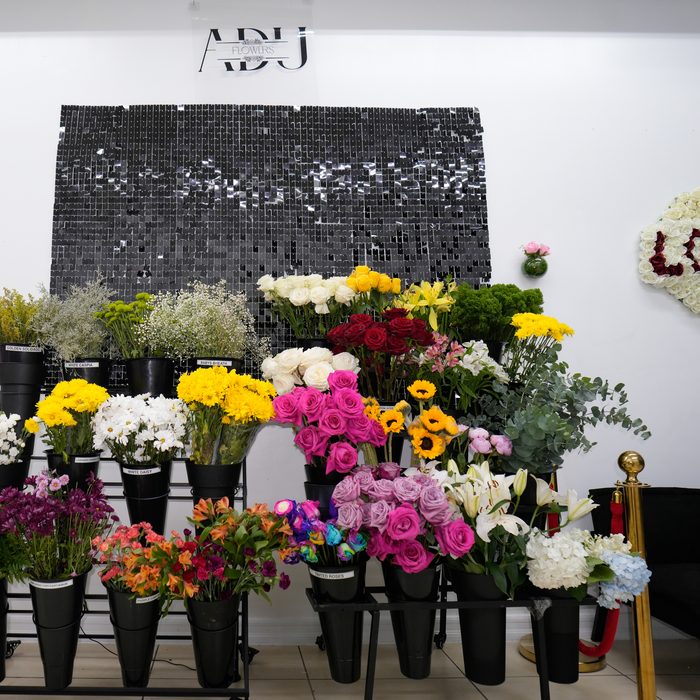Fresh flower bar